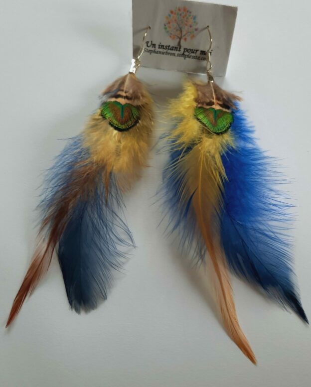 Boucles d’oreilles Blulow
